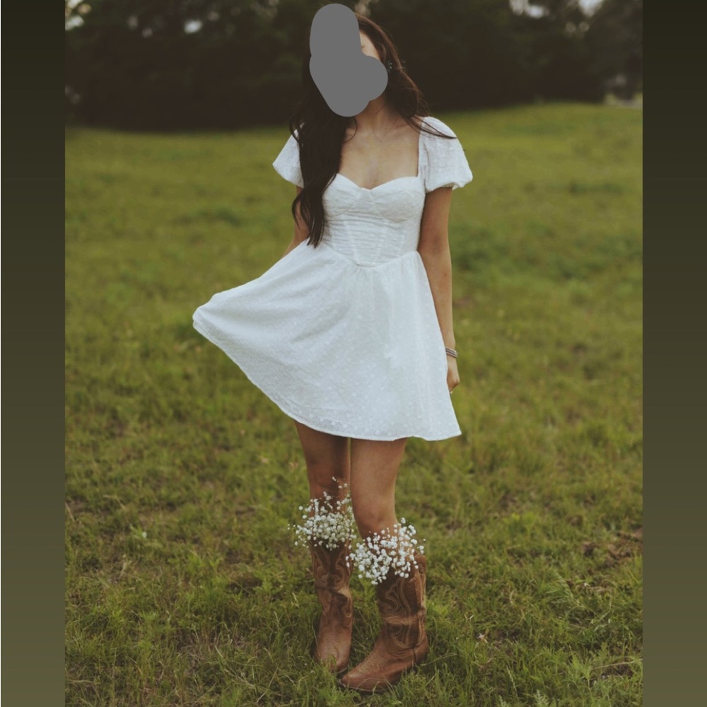 Princess Polly White Mini Dress